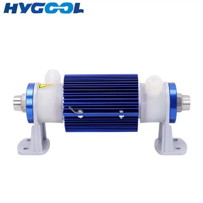 Vattenkyld keramisk ozoncell